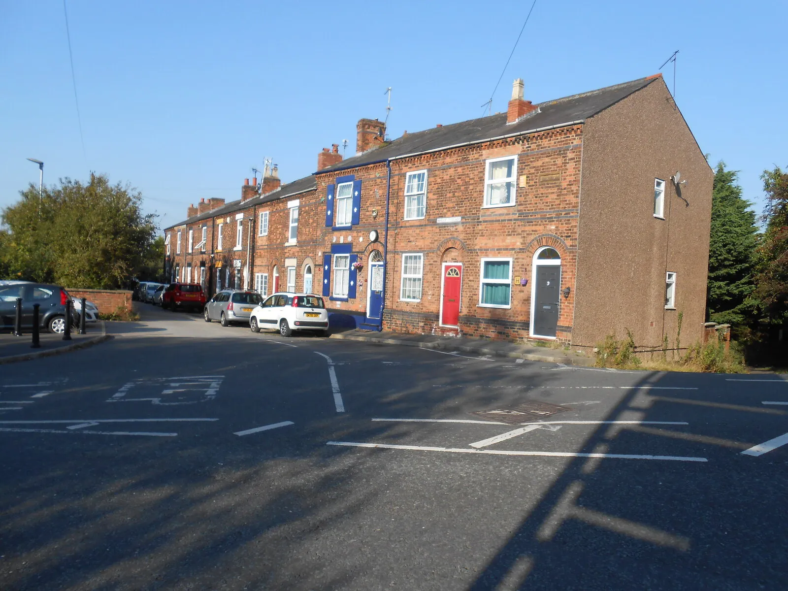 Bridge Terrace in Hoole, Chester — a classic row of Victorian terraced houses typical of the CH2 neighbourhoods we serve