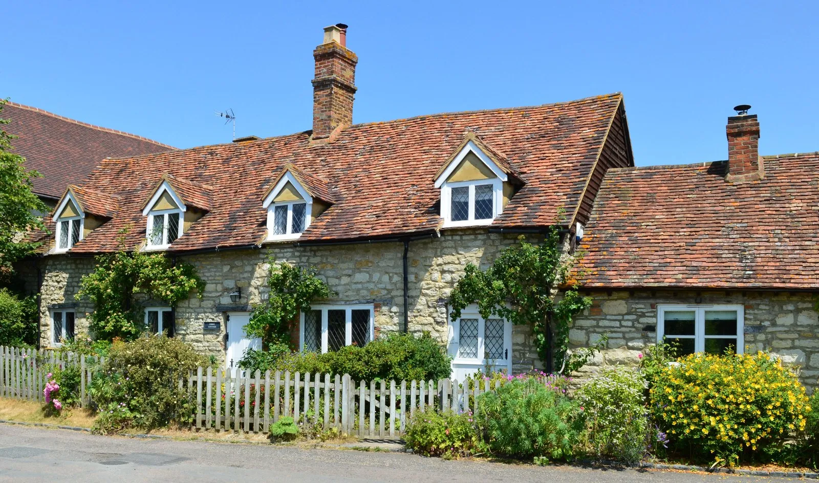 Traditional English cottage with leaded original windows — ideal candidate for secondary glazing